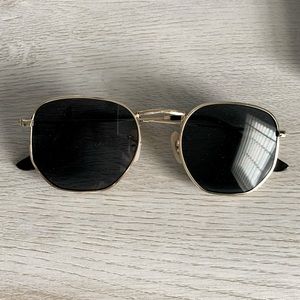 Zara Hexagon Sunglasses